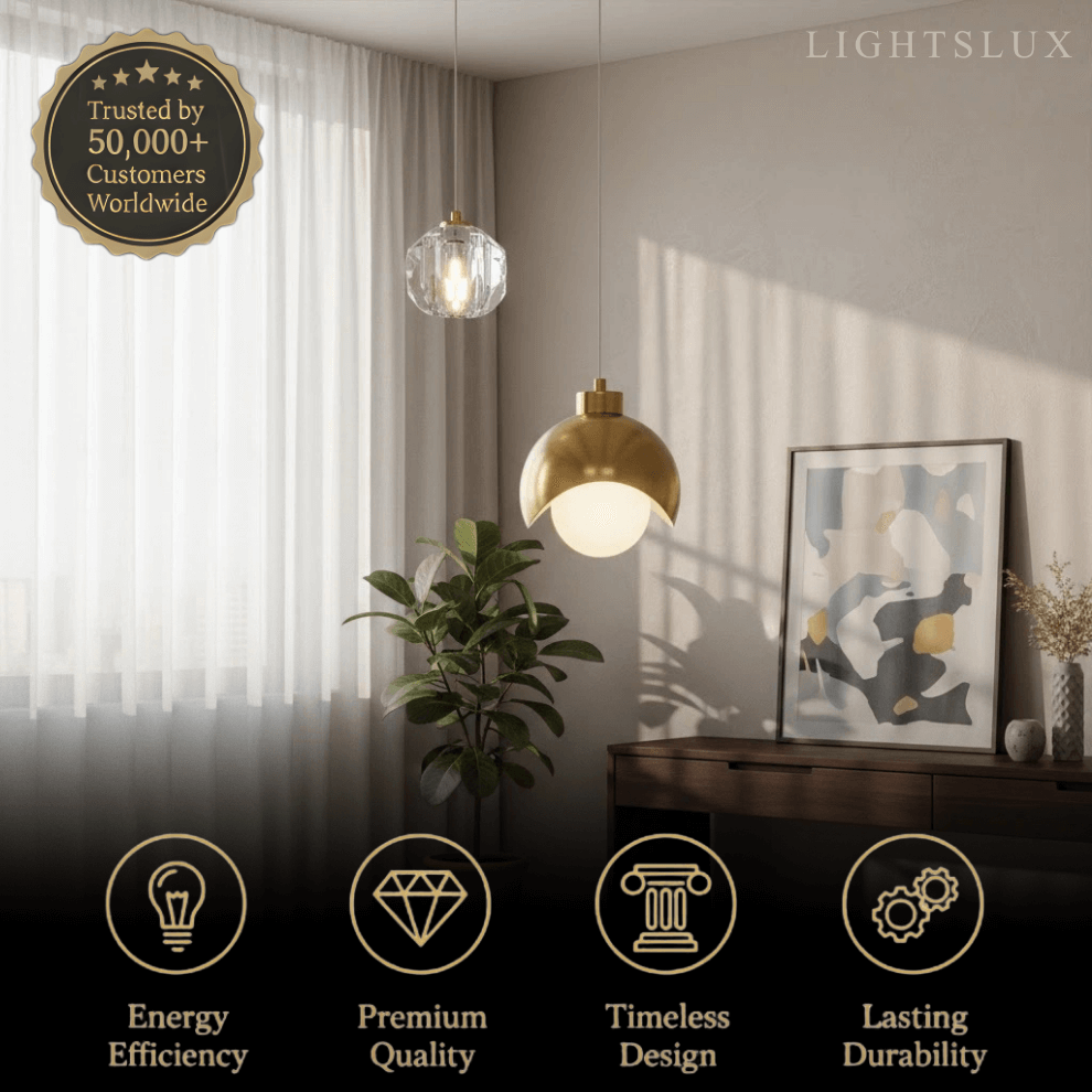 Modern Crystal Pendant Light for Dining Room/Living Room/Bedroom