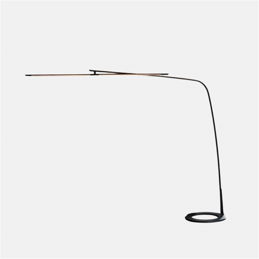 Black Floor Lamp – Long Linear