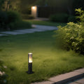 LED Path Light – Outdoor Metal Sensor Lamp for Garden/Terrace