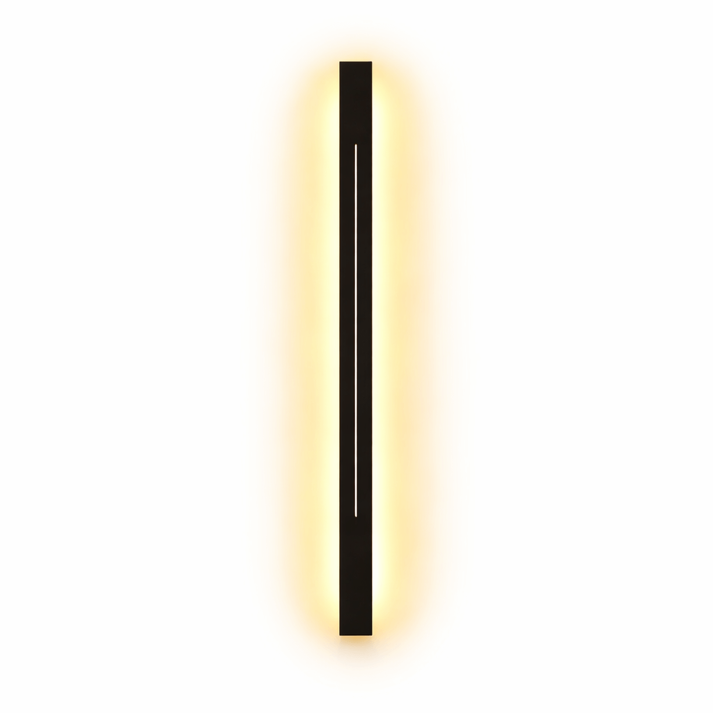 Arcato Minimalist LED Wall Lamp – Black/Gold for Bedroom