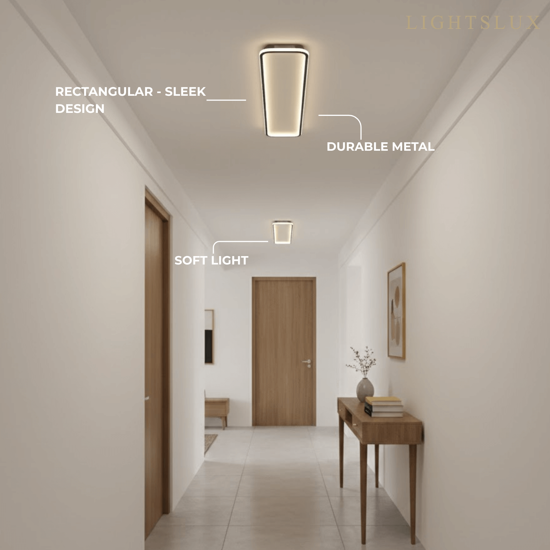 Arcato Modern LED Ceiling Light