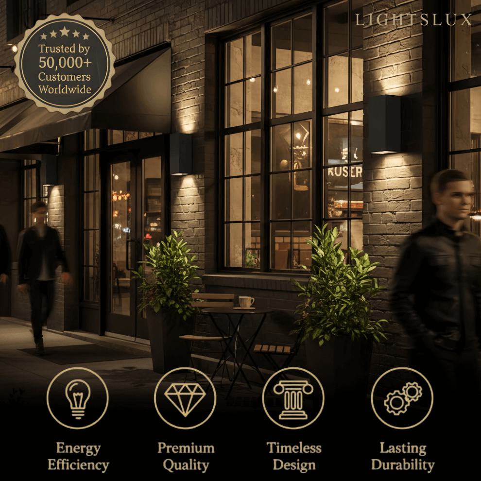 Minimalist Outdoor Wall Lamp-Waterproof for Outdoor/Exterwall