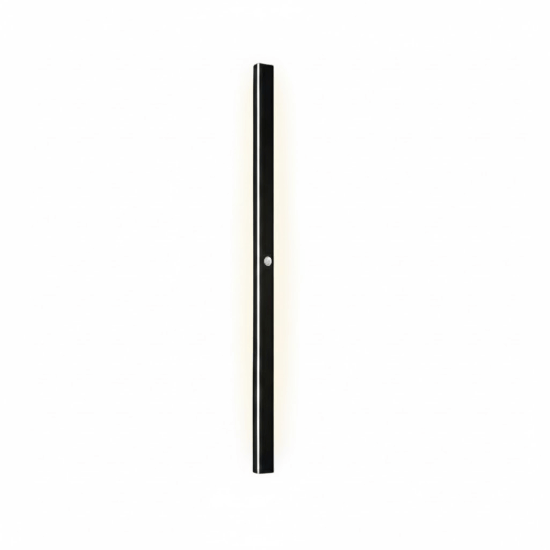 Minimalist Linear Black Outdoor Wall Lamp Sensor