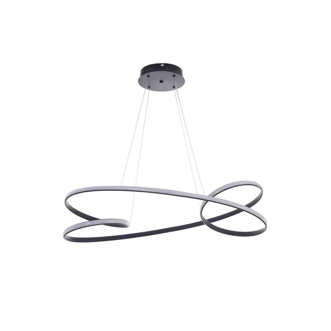 Modern LED Ring Pendant Light — Metal